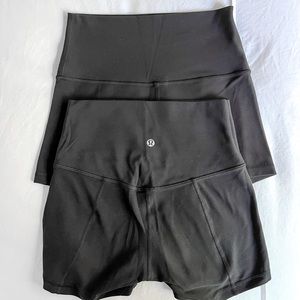 LULULEMON Align Shorts 4” (Set of 2!)